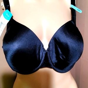 Two Black Bras by Playtex